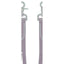Weaver Leather Training Fork in lavender purple, a durable breast collar attachment featuring premium silver scissor snaps and decorative contrast stitching. This essential piece of horse training gear is designed for longevity and style, making it a perfect addition to any equestrian tack collection. Ideal for riders seeking reliable performance and a unique pop of color for their horse.