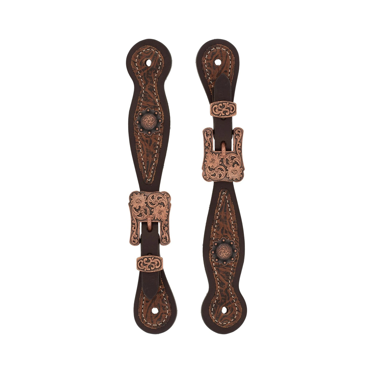 Weaver Leather Western Floral Ladies' Spur Straps
