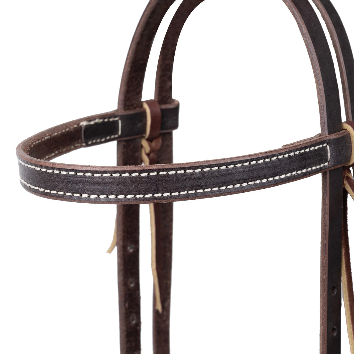 Weaver Leather Western Havana Brown Bridle Leather Headstall