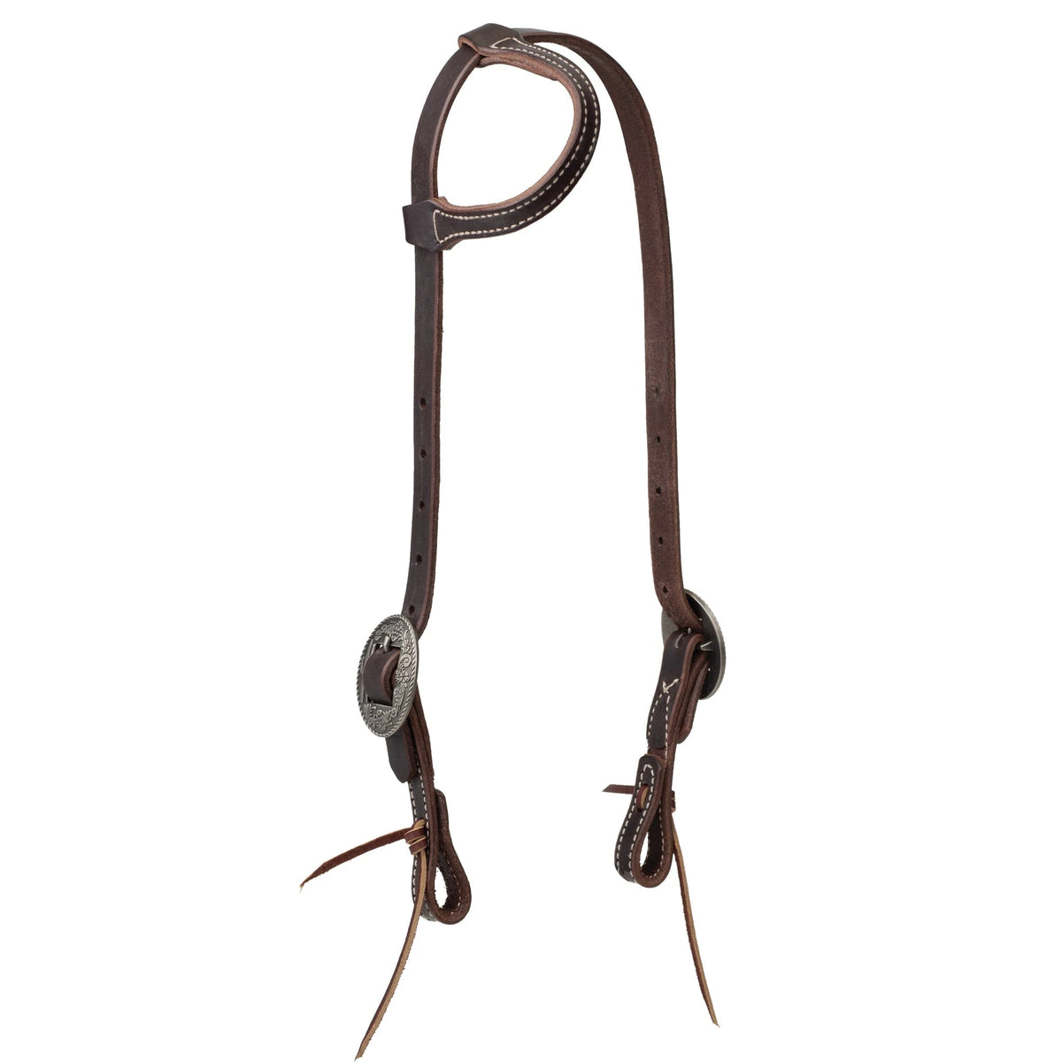 Weaver Leather Western Havana Brown Bridle Leather Headstall