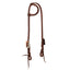 Weaver Leather Work Tack Single Ear Headstall - Durable Heavy-Duty Harness Leather