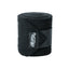 Weaver Leather black polo wraps for premium horse leg support and protection. These soft, high-quality fleece leg bandages feature a secure hook and loop closure for a custom fit during exercise or transport. A must-have equestrian accessory for dressage, polo, or daily training, these durable leg wraps combine style and functionality for your horse's safety.