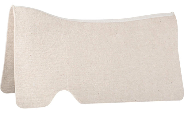 Cashel Western Felt Saddle Liner - 1/4-Inch - 31" x 33" - Contoured Split Spine Shock Absorbing