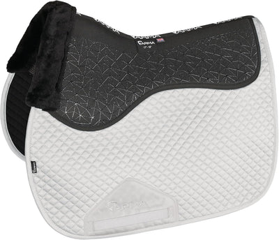 Shires ARMA Fusion Saddlecloth White 17 - 18" 1873 (Sell out) - Hooves and Paws