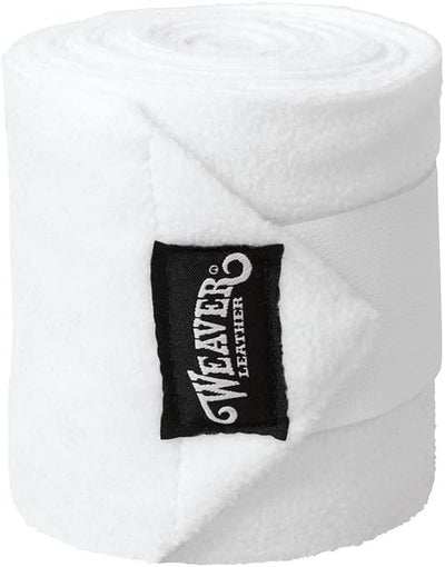 Weaver Polo Leg Wraps 4 Pack White - Hooves and Paws