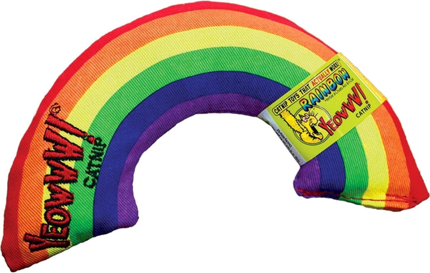 Rainbow catnip toy for cats from Yeowww! - Hooves and paws