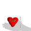 Size of heart toy filled with catnip: 9cm or 3.7inch 