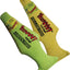 Two colorful catnip toys, one green and one yellow, with 'Yeowww!' branding - hooves and paws