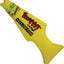 Yellow fish-shaped catnip toy with 'Yeowww!' branding - hooves and paws