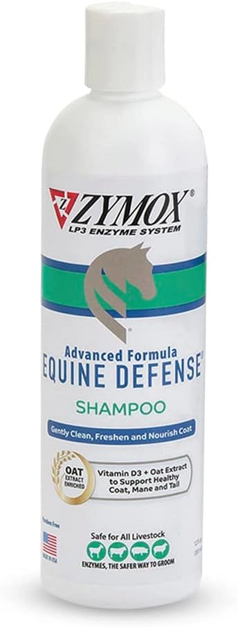 ZYMOX Equine Defense Advanced Formula Shampoo 12oz - Hooves and Paws