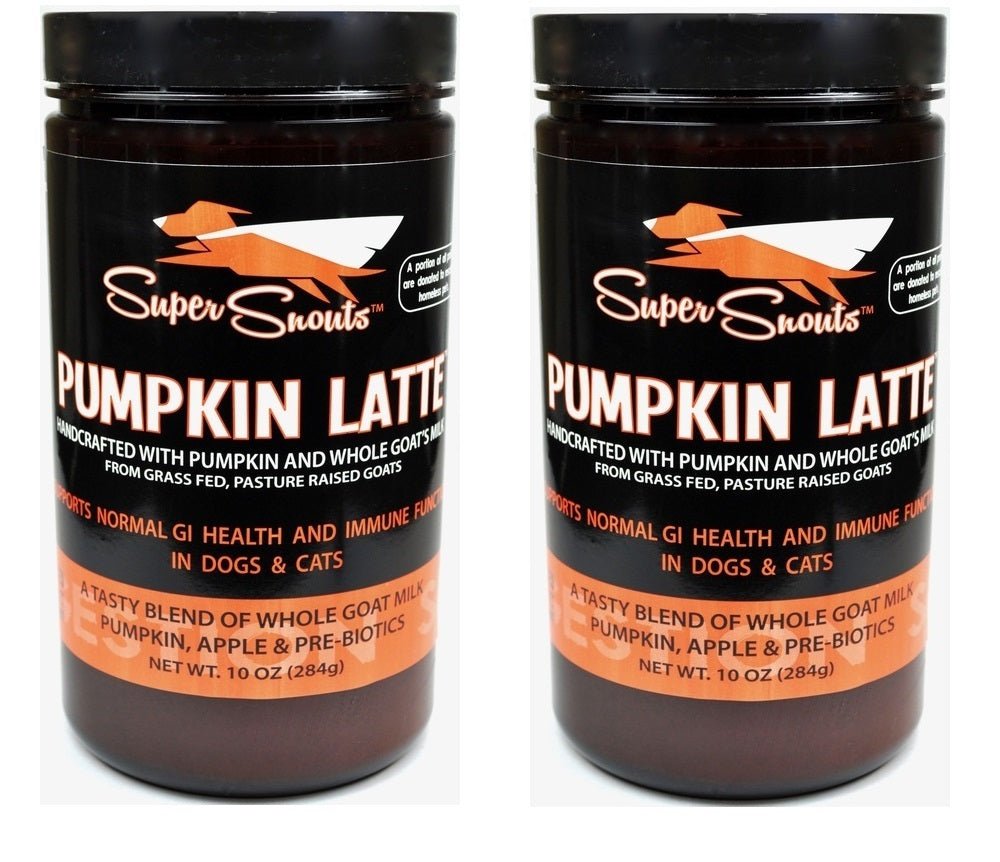 Diggin Your Dog Super Snouts Pumpkin Latte Digestive Health w/ Pre - biotic 10oz 2 Pack - Hooves and Paws