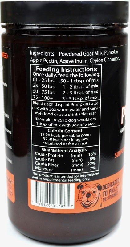 Diggin Your Dog Super Snouts Pumpkin Latte Digestive Health w/ Pre - biotic 10oz 2 Pack - Hooves and Paws