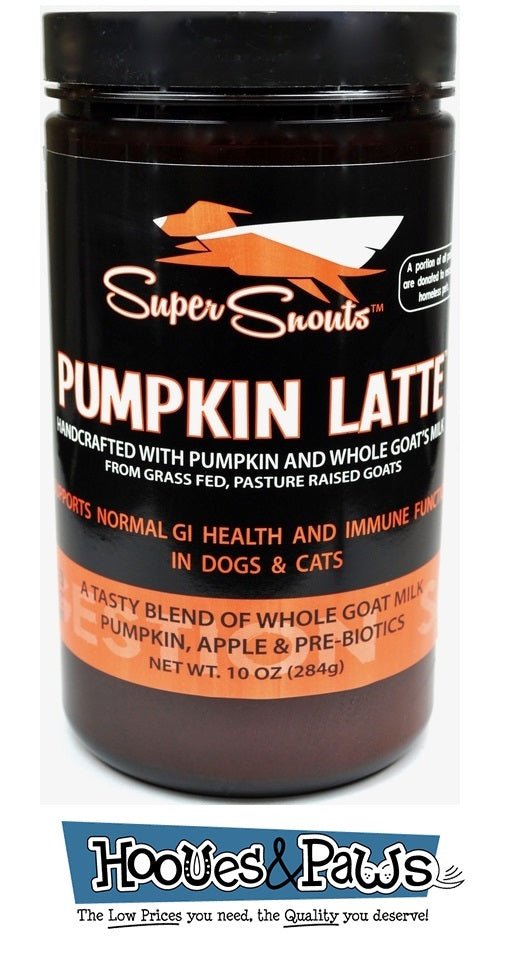 Diggin Your Dog Super Snouts Pumpkin Latte Digestive Health w/ Pre - biotic 10oz - Hooves and Paws