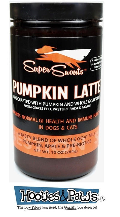 Diggin Your Dog Super Snouts Pumpkin Latte Digestive Health w/ Pre - biotic 10oz - Hooves and Paws