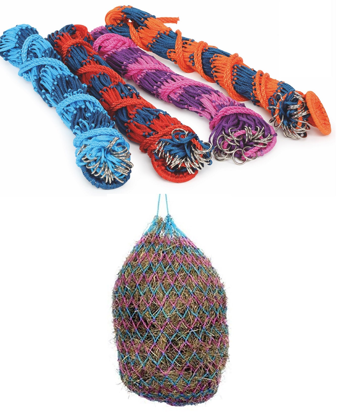 Shires Haynet Heavy Duty Equestrian Horse Equine Deluxe Net Feeding 40" 1025 - Hooves and Paws