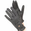 Shires Aubrion PU Riding Work Horse Riding Non - Slip Synthetic Leather Gloves - Hooves and Paws