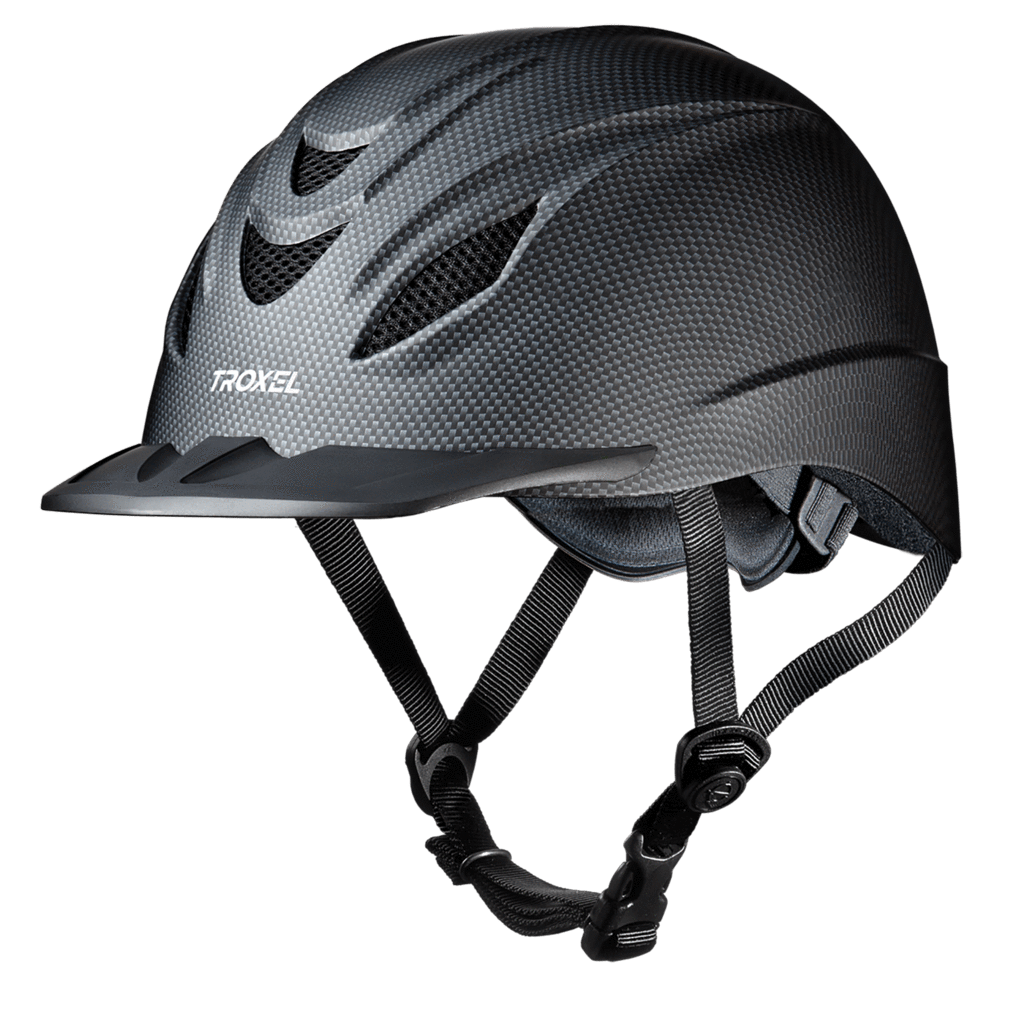 Troxel Low Profile Western Safety Riding Duratec Helmet Intrepid - Hooves and Paws