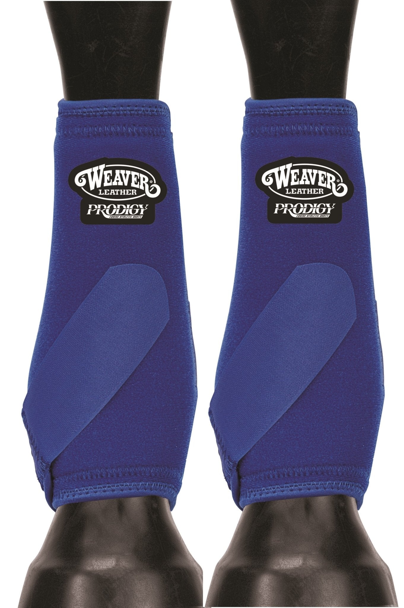 Weaver Leather Horse Equine Original Prodigy Performance Athletic SMB Boots Front 2 Pack - Hooves and Paws