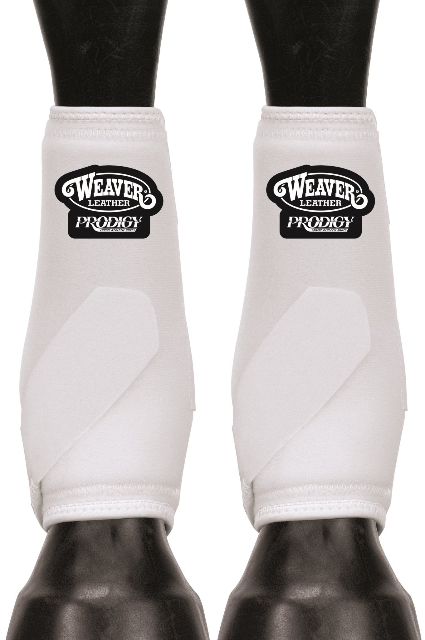 Weaver Leather Horse Equine Original Prodigy Performance Athletic SMB Boots Front 2 Pack - Hooves and Paws