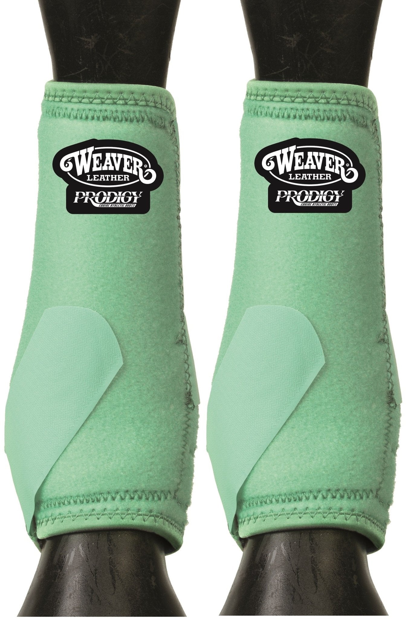 Weaver Leather Horse Equine Original Prodigy Performance Athletic SMB Boots Front 2 Pack - Hooves and Paws