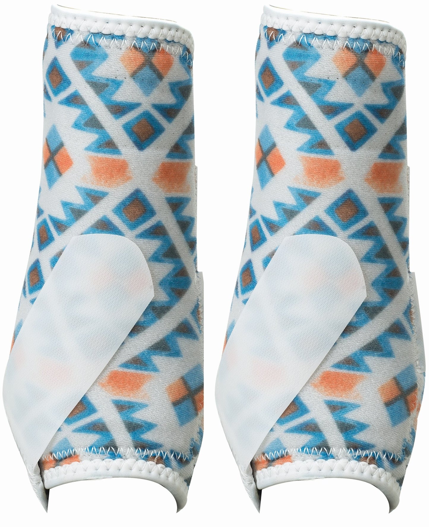 Weaver Leather Horse Equine Original Prodigy Performance Athletic SMB Boots Front 2 Pack - Hooves and Paws