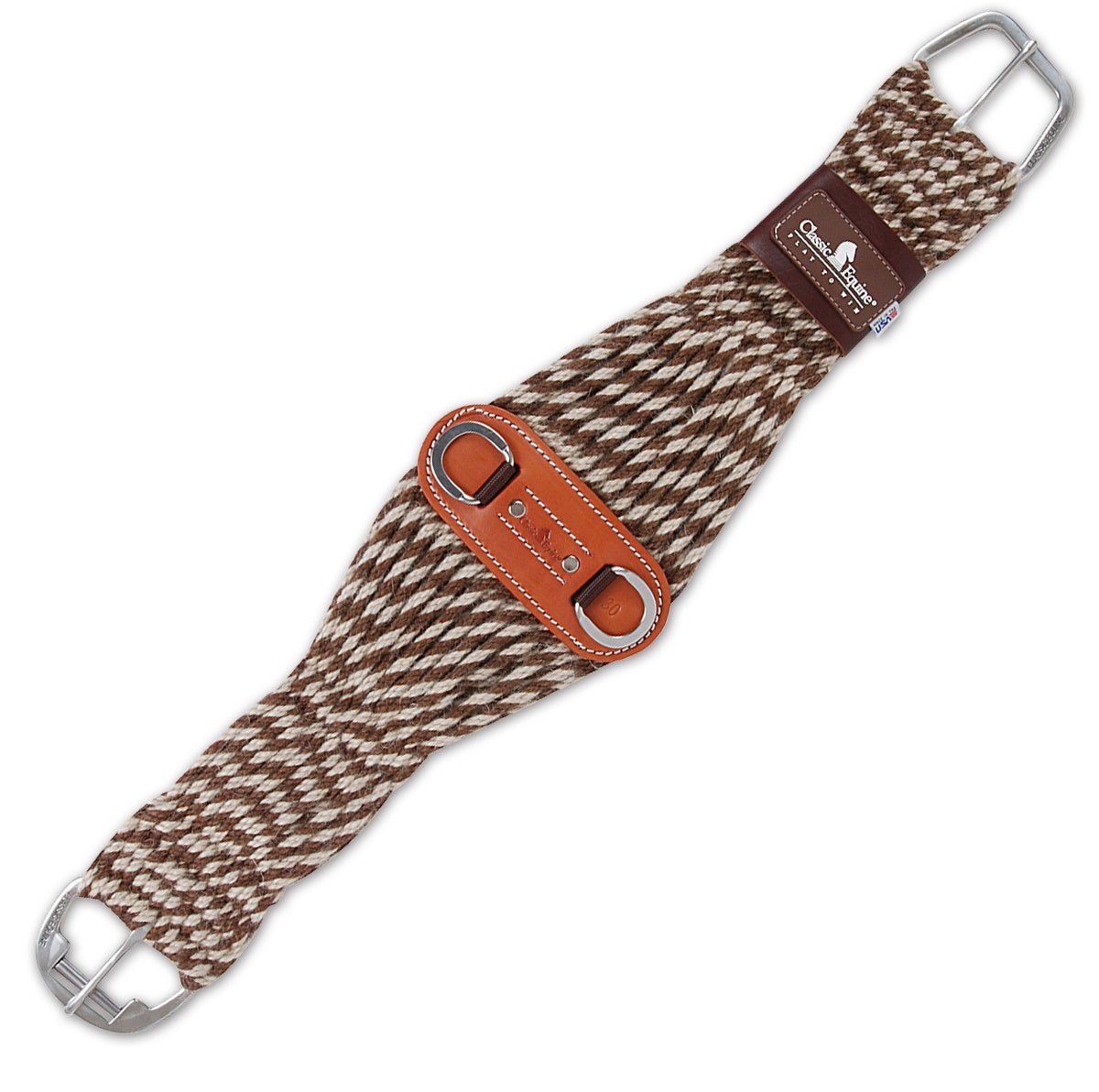 Classic Equine Straight Cinch 31 Strand - Hooves and Paws