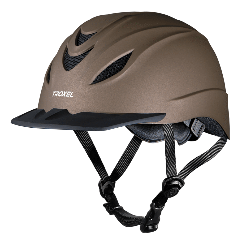 Troxel Low Profile Western Safety Riding Duratec Helmet Intrepid - Hooves and Paws