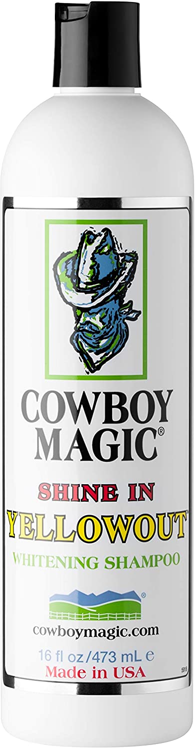 Cowboy Magic Shine in Yellow out Whitening Shampoo Horse Dogs & Humans