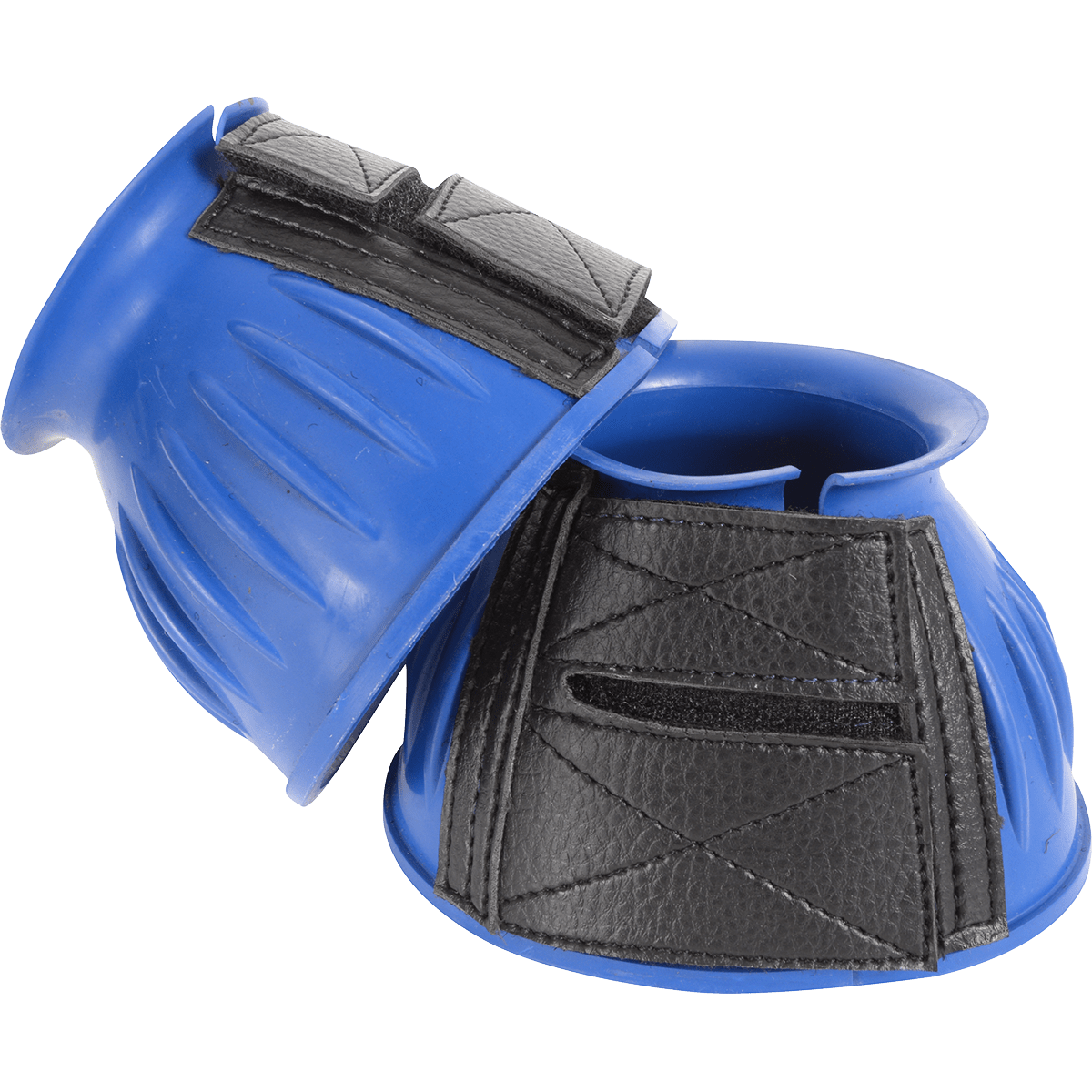 Cashel Heavy Duty Durable Colorful Equine Horse Rubber Bell Boots Black Blue Red or Teal - Hooves and Paws