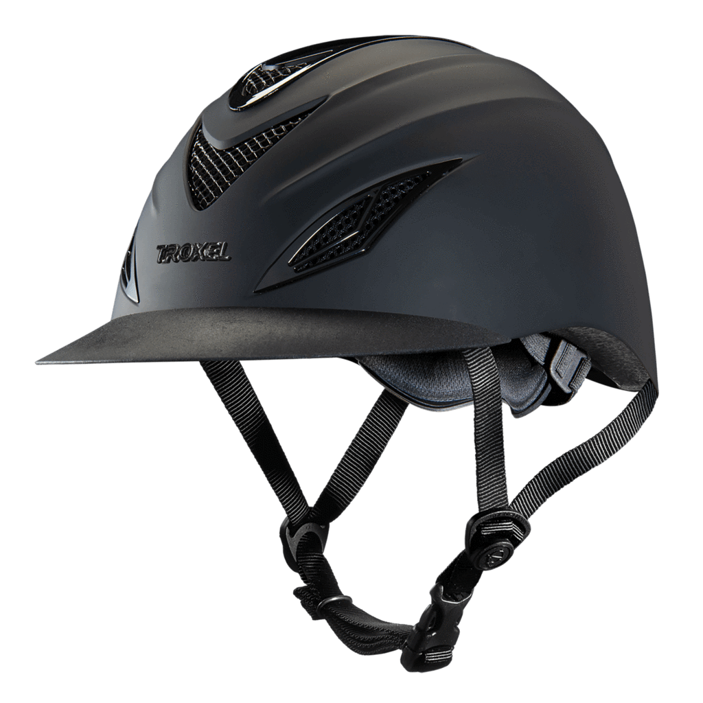 Troxel Riding Show English Helmet Avalon Horse Safety Low Profile Equine - Hooves and Paws