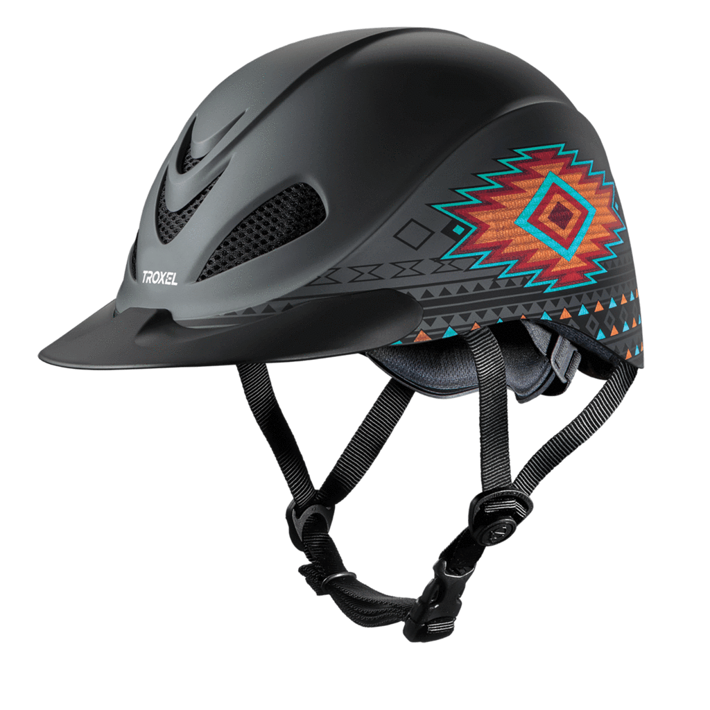 Troxel Low Profile Western Safety Riding Helmet Rebel - Hooves and Paws