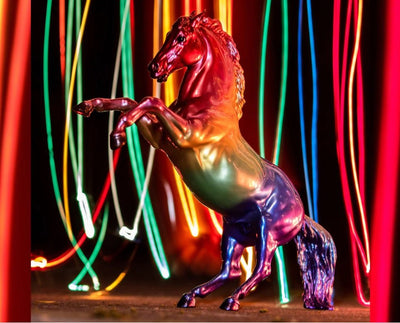 Breyer Horses 2022 Traditional Series Jewels | Fall 2022 Rainbow Decorator 1866 - Hooves and Paws