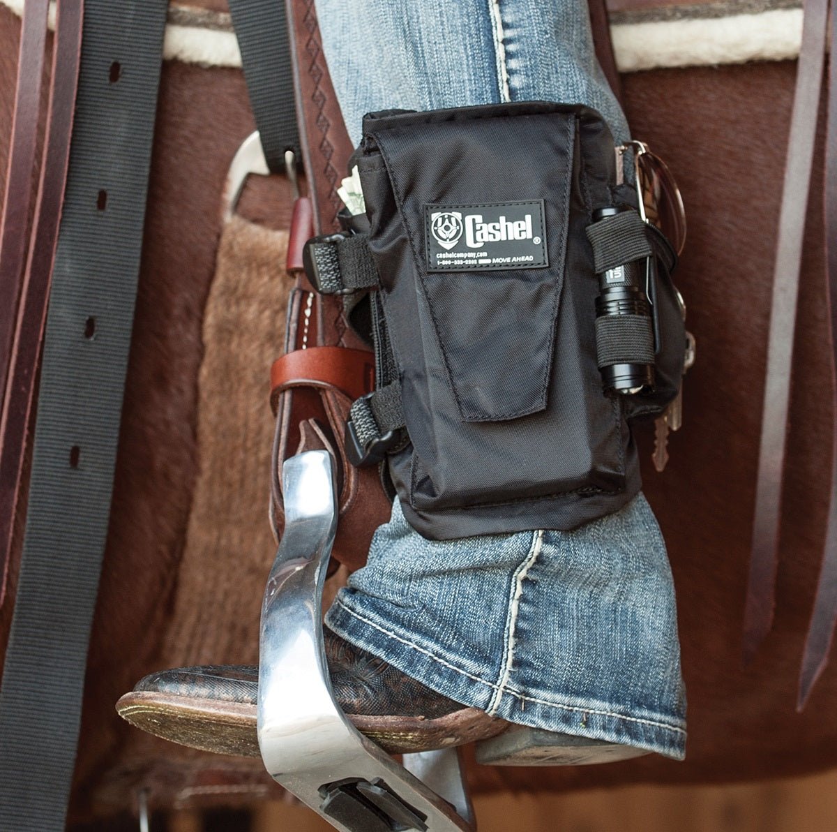 Cashel Ankle Safe - Black - Hooves and Paws