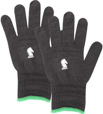 Classic Equine Barn Pair of Insulated Gloves Horse Black Glove - Hooves and Paws