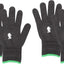 Classic Equine Barn Pair of Insulated Gloves Horse Black Glove - Hooves and Paws