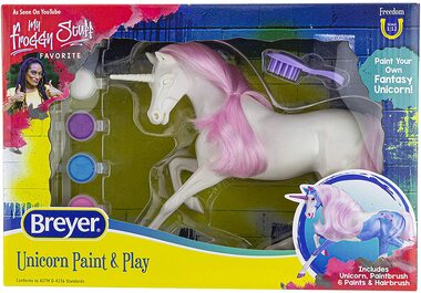 Breyer Horses Freedom Series Unicorn Paint & Play Classic Horse #4236