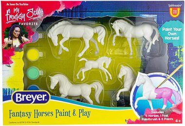 Breyer Horses Stablemates Fantasy Paint & Play Horse Set #4235