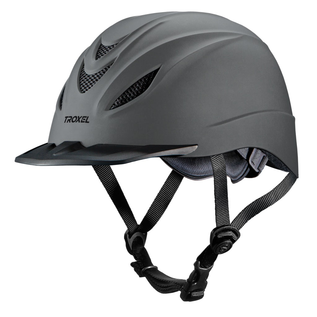 Troxel Low Profile Western Safety Riding Duratec Helmet Intrepid - Hooves and Paws