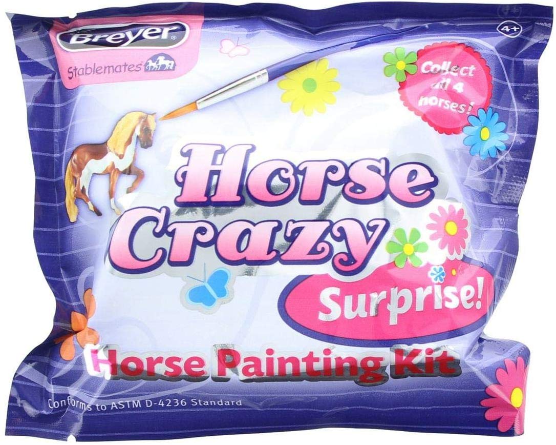 Breyer Horse Crazy Surprise Paint Your Own Kit Stablemates Model #4199