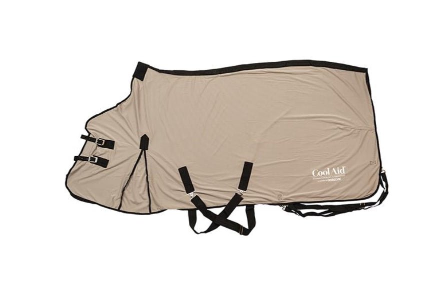 Weaver Leather CoolAidÂ® Horse Equine Cooling Coolcore Blanket - Hooves and Paws