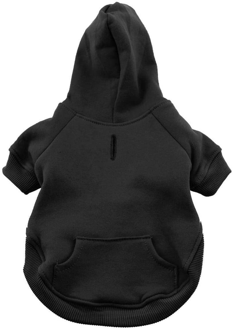 Doggie Design Sport Hoodie Flex - Fit Embroidered Fleece Lined Sweatshirt - Hooves and Paws
