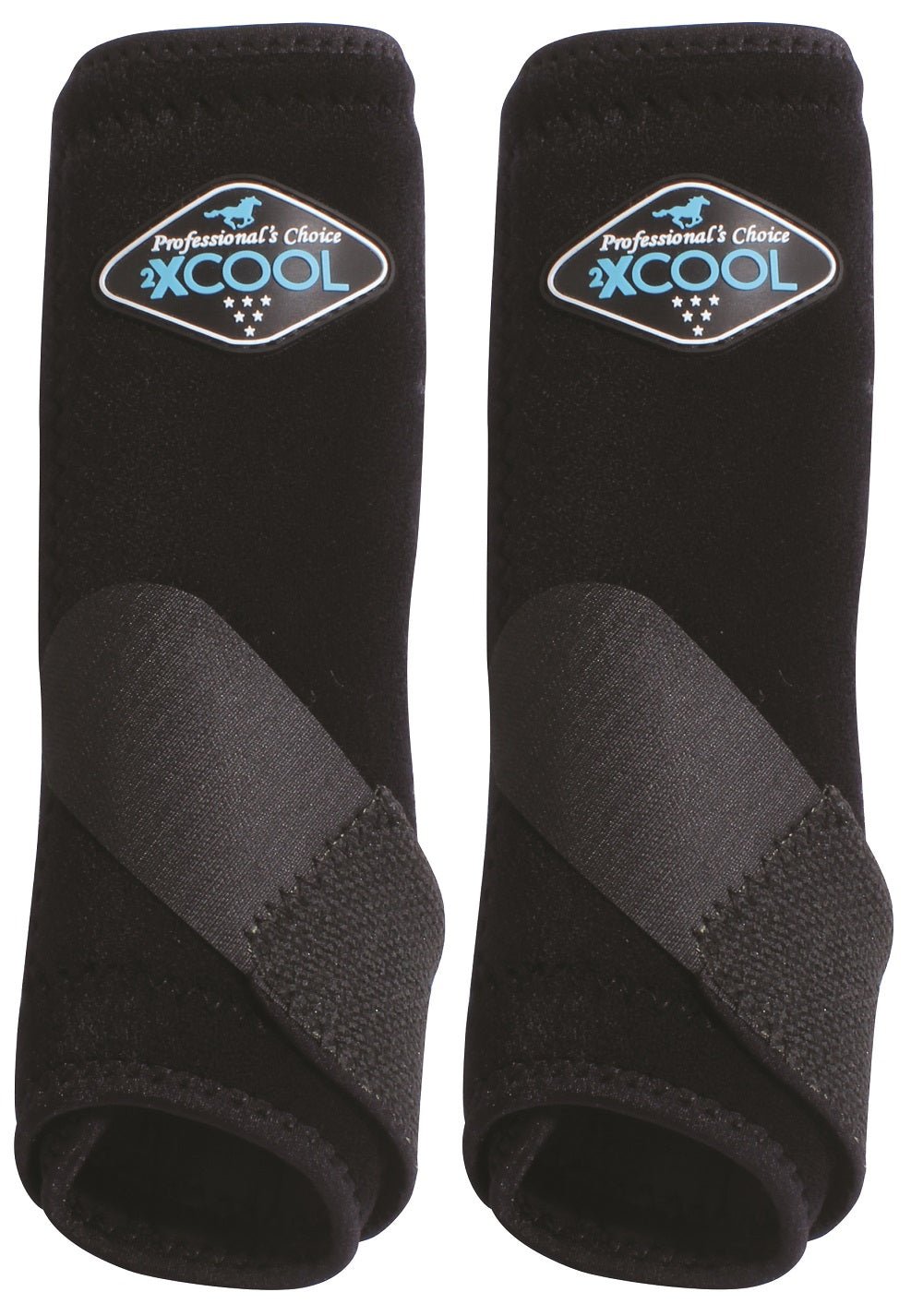 Professional's Choice Sports Medicine 2XCOOL Pattern Horse Equine Boots Front Pair - Hooves and Paws