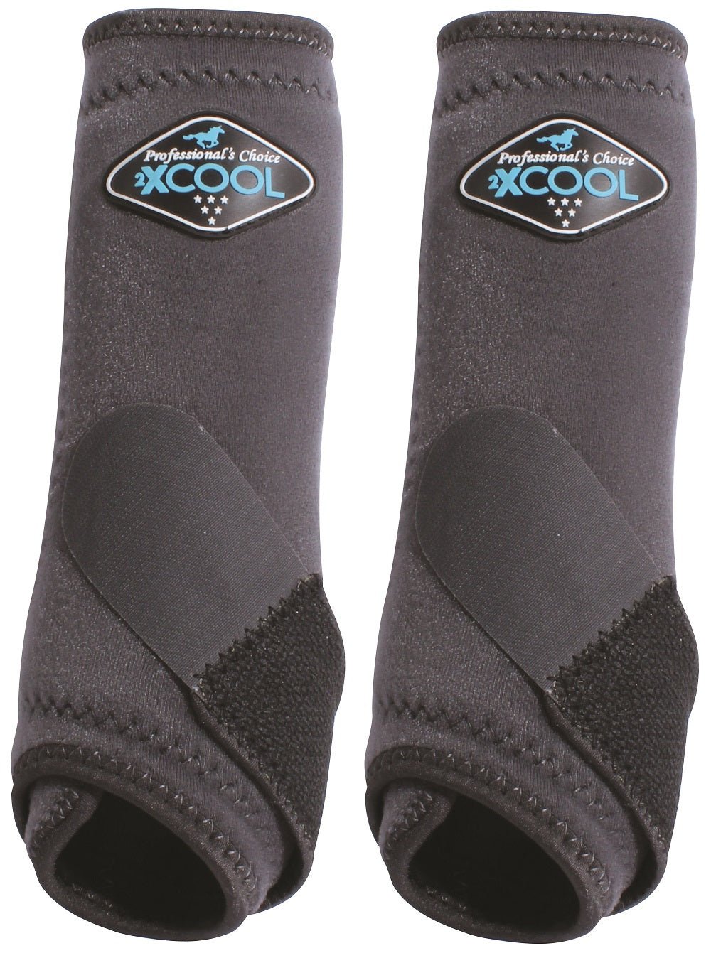 Professional's Choice Sports Medicine 2XCOOL Pattern Horse Equine Boots Front Pair - Hooves and Paws