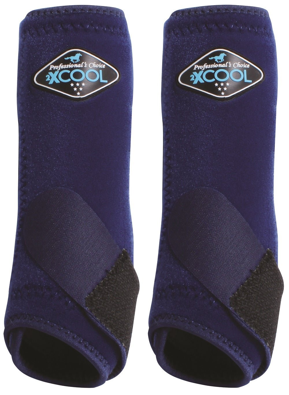 Professional's Choice Sports Medicine 2XCOOL Pattern Horse Equine Boots Front Pair - Hooves and Paws