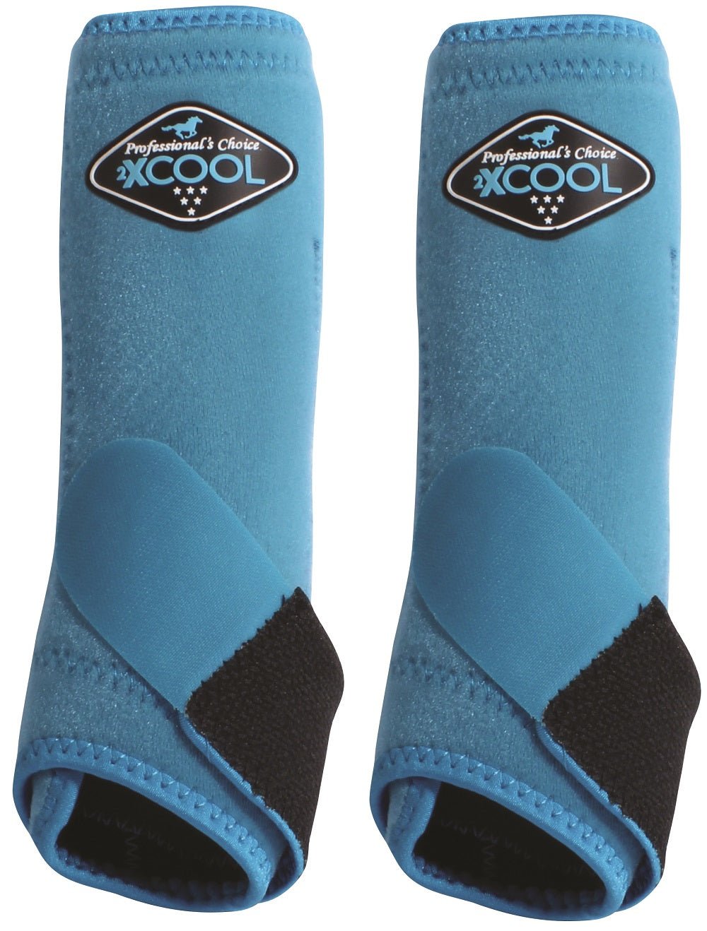 Professional's Choice Sports Medicine 2XCOOL Pattern Horse Equine Boots Front Pair - Hooves and Paws
