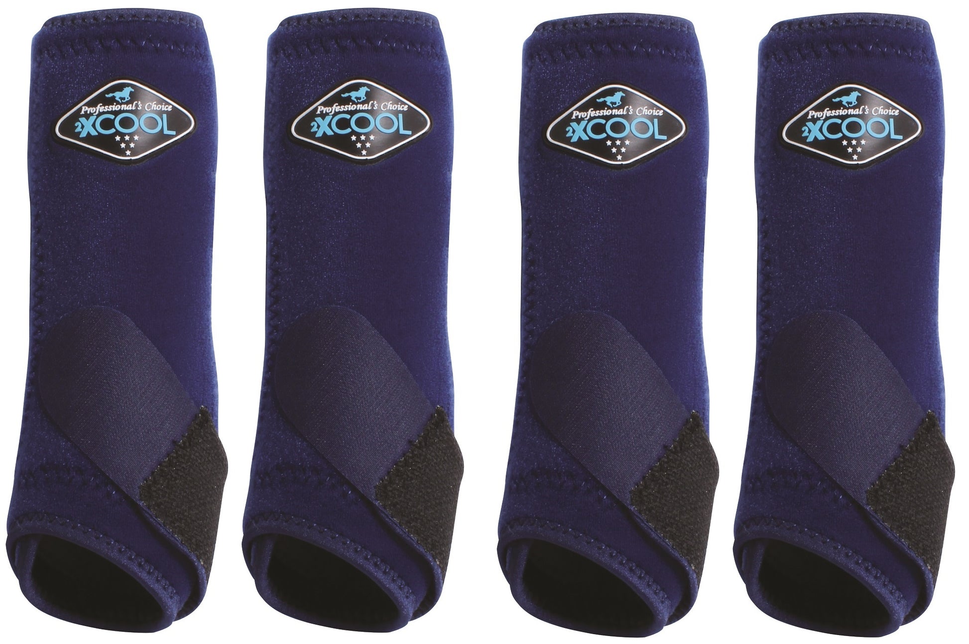 Professional's Choice Sports Medicine 2XCOOL Pattern Horse Equine Boots 4 - Pack - Hooves and Paws