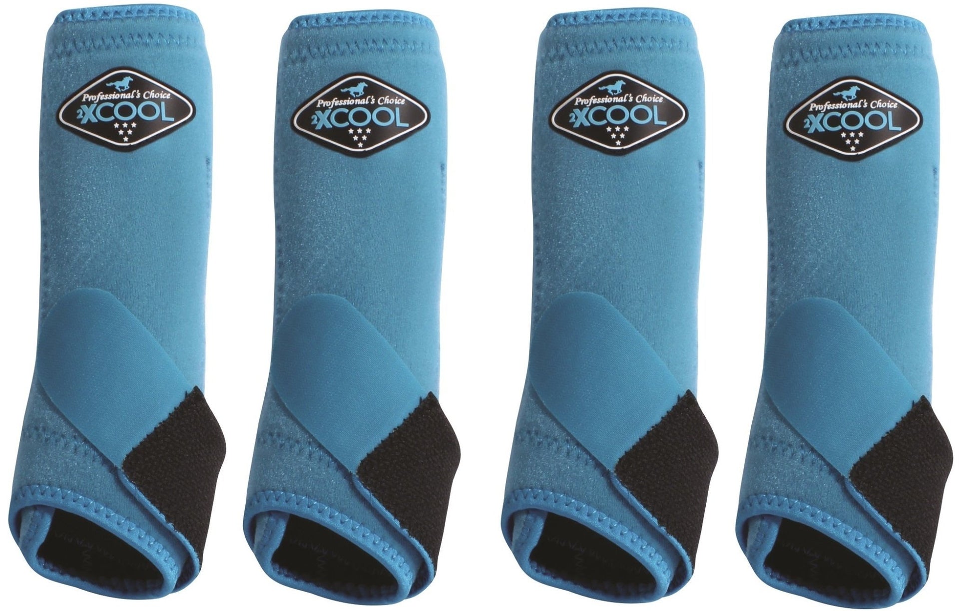 Professional's Choice Sports Medicine 2XCOOL Pattern Horse Equine Boots 4 - Pack - Hooves and Paws