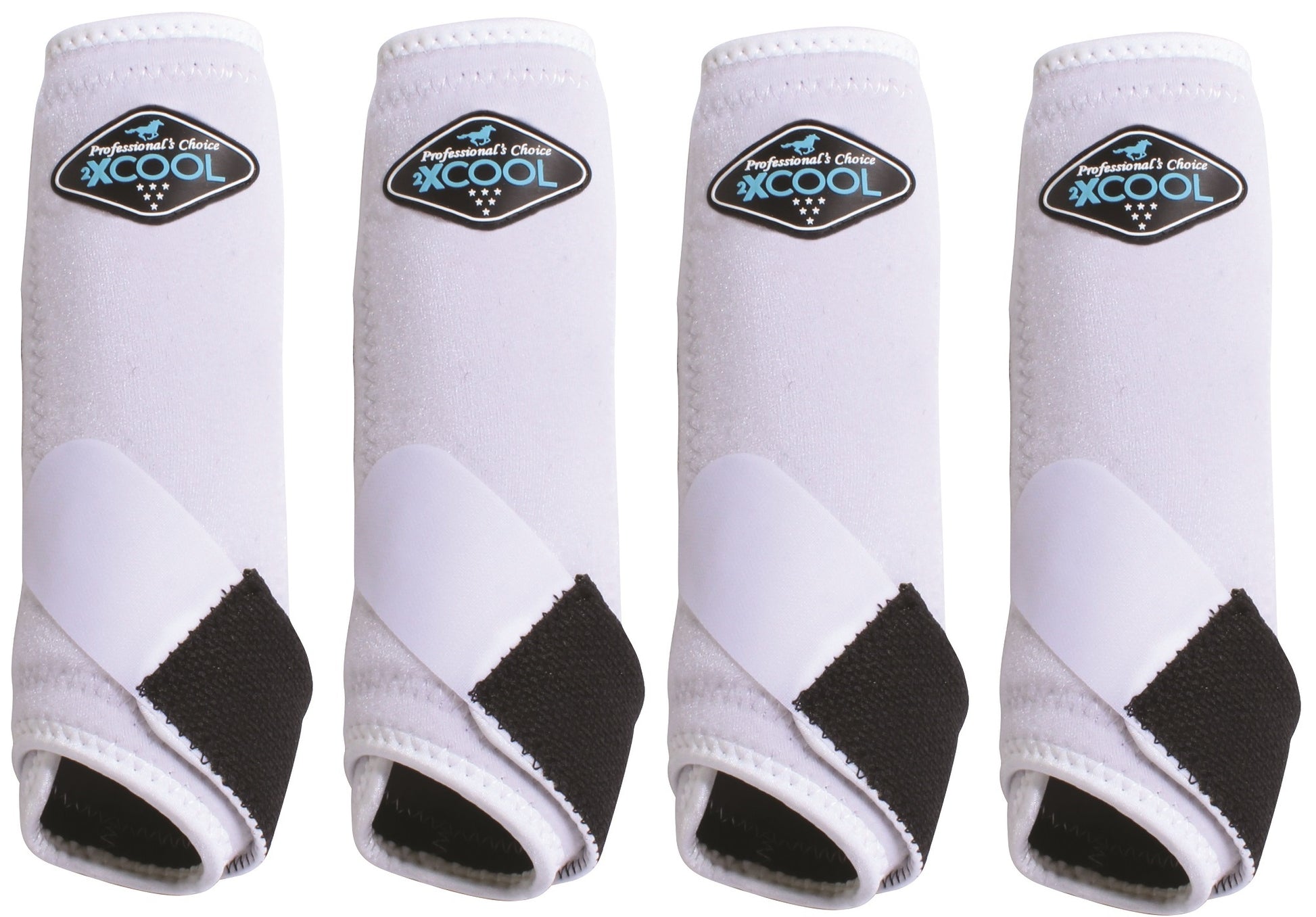 Professional's Choice Sports Medicine 2XCOOL Pattern Horse Equine Boots 4 - Pack - Hooves and Paws