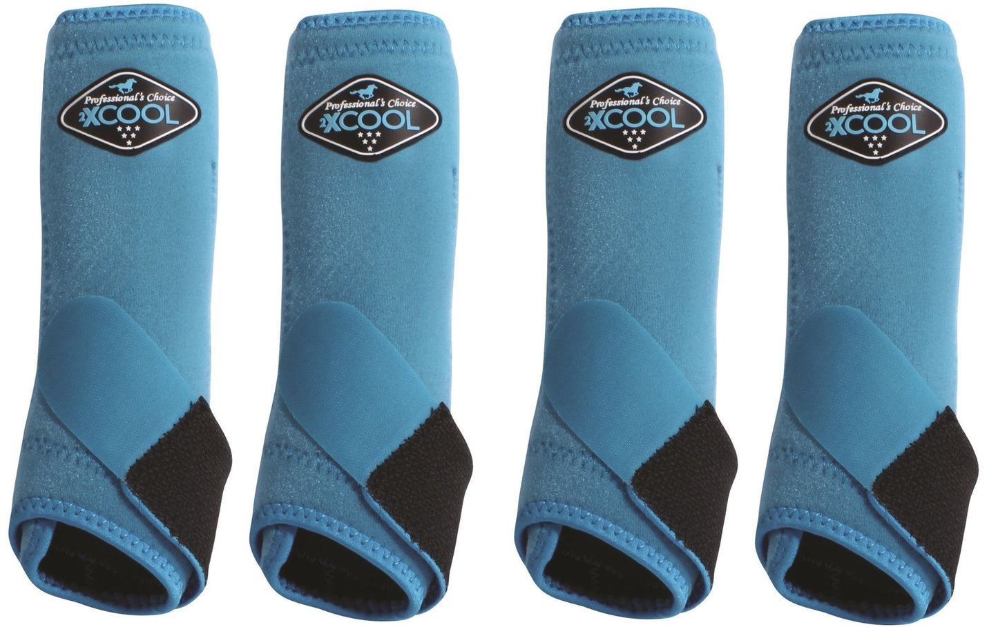 Professional's Choice Sports Medicine 2XCOOL Pattern Horse Equine Boots 4 - Pack - Hooves and Paws