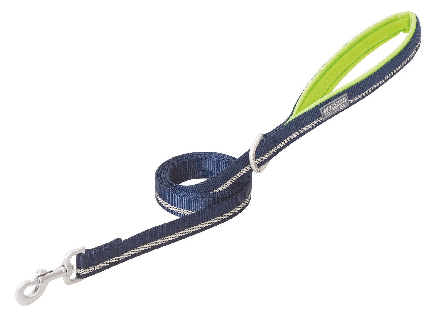 Weaver Terrain D.O.G. Durable Pet Outdoor Gear Reflective Neoprene Lined Leash - Hooves and Paws